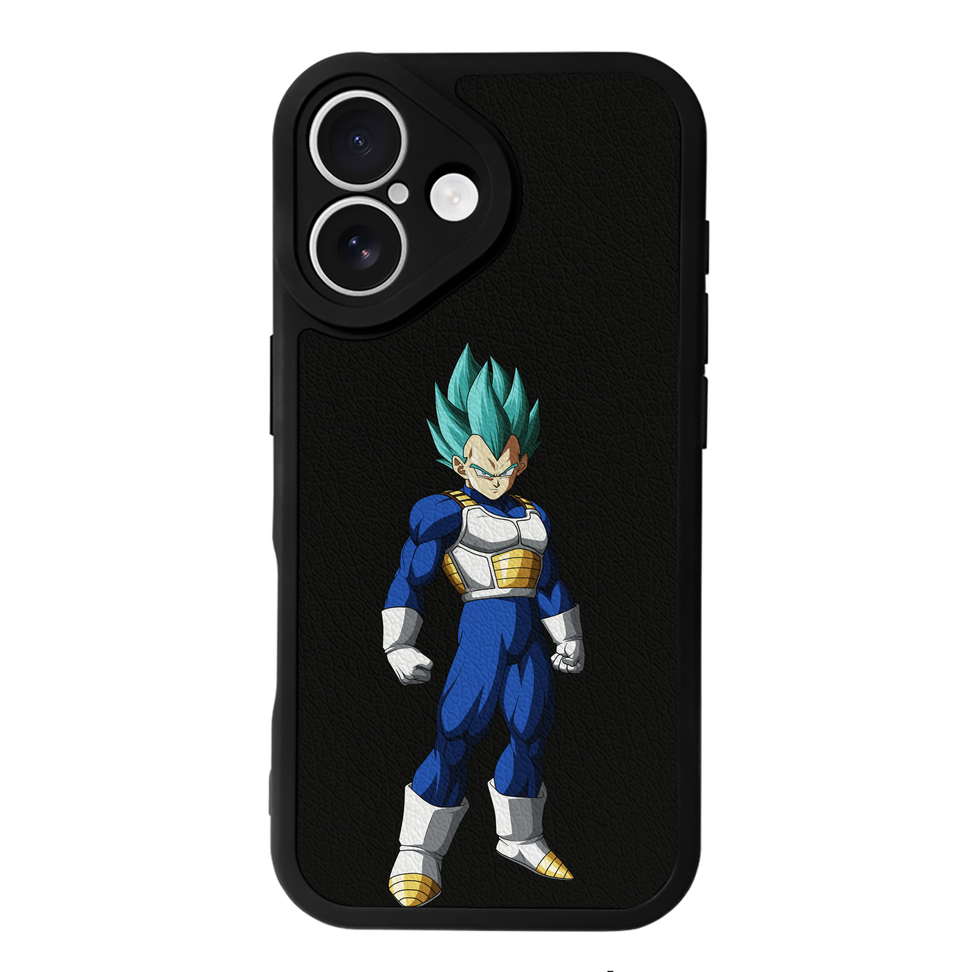 （画像用） ドラゴンボール ベジータ四世（Bejīta Yonsei）DRAGON BALL Vegeta IV 【iPhone 16シリーズ対応】シリコンスマホケース（レザー調） 材質：シリコン